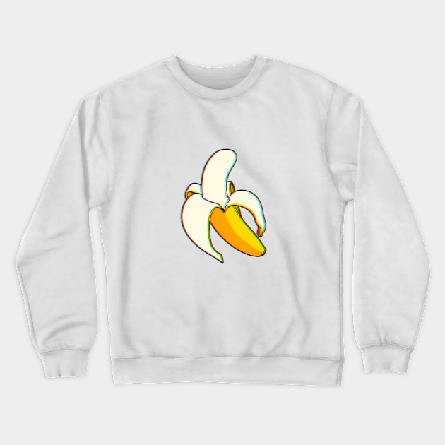 Banana Focus Crewneck Sweatshirt by ES427